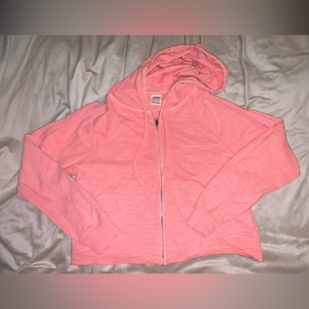 PINK Victoria's Secret Peach Pink Hoodie Size XSmall